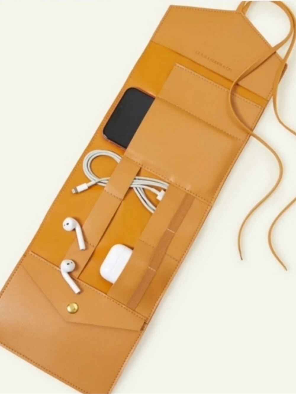 Katherine Tech Organizer Roll by Glass Ladder & Co.